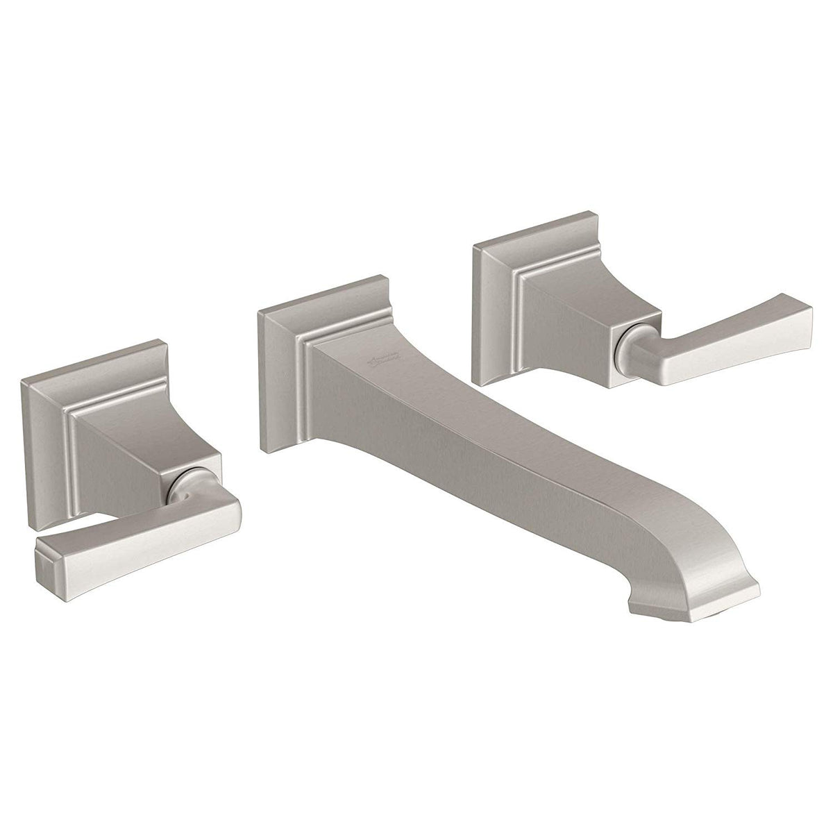 Town Square S Wall Mount Lav Faucet W/Lever Handles In Brushed Nickel
