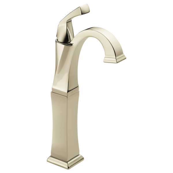 Dryden Single Handle Vessel Lav Faucet in Polished Nickel