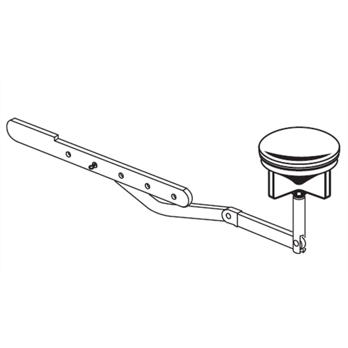Rocker Assembly w/Stopper for Bath Tub Drain Chrome