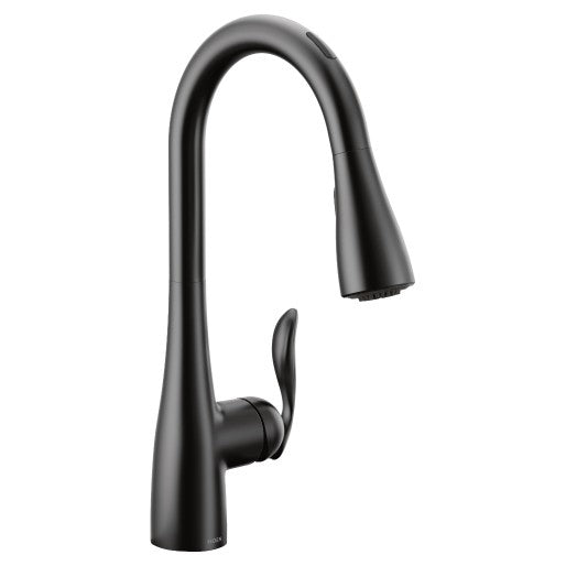 Arbor U By Moen 1 or 3 Hole Smart Faucet in Matte Black