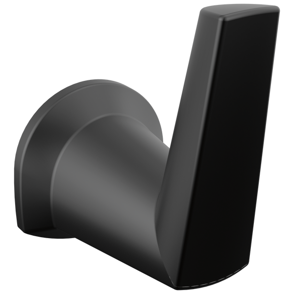 Galeon Single Robe Hook in Matte Black
