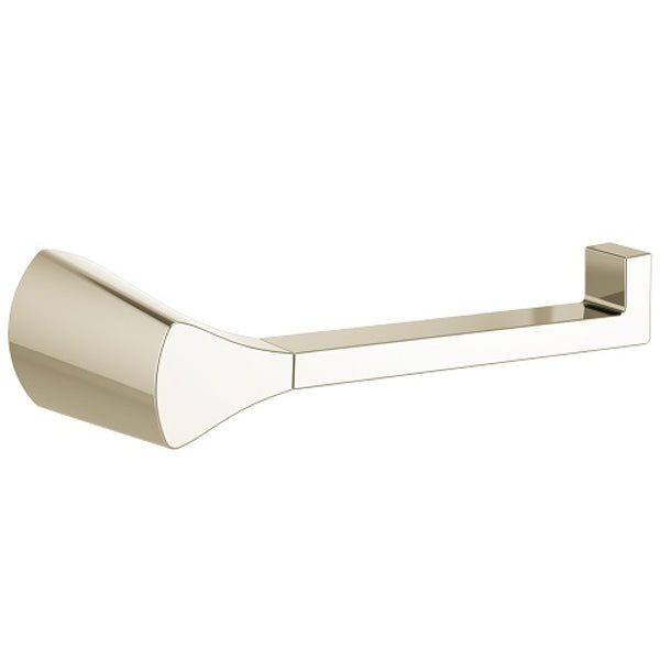 Zura Single Post Toilet Tissue Holder Polished Nickel