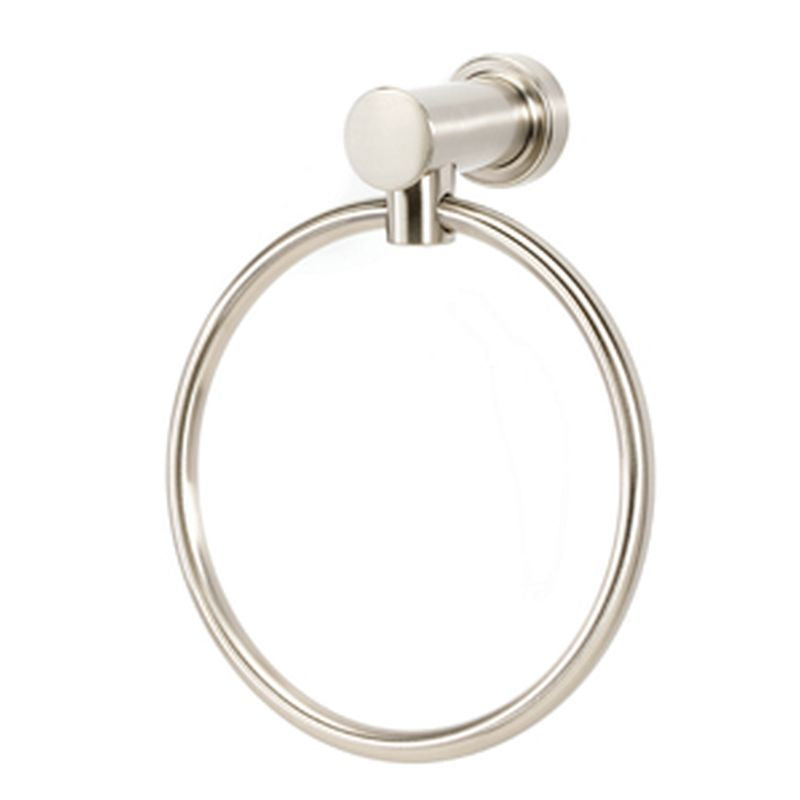 Infinity 6" Towel Ring in Satin Nickel