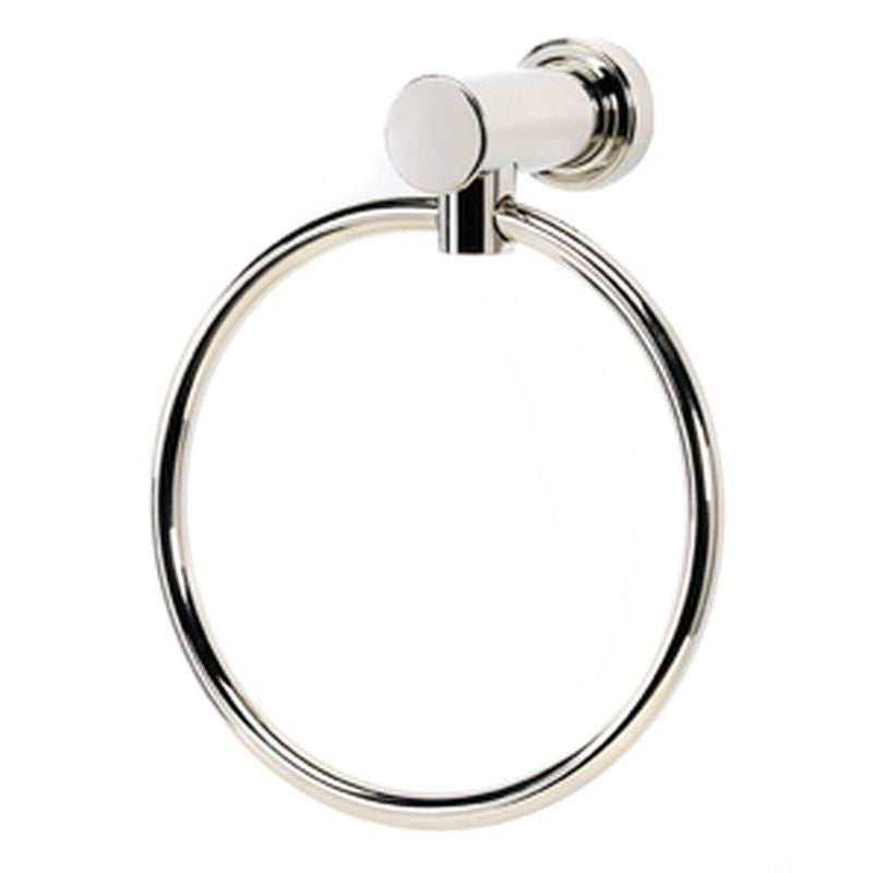 Infinity 6" Towel Ring in Polished Nickel