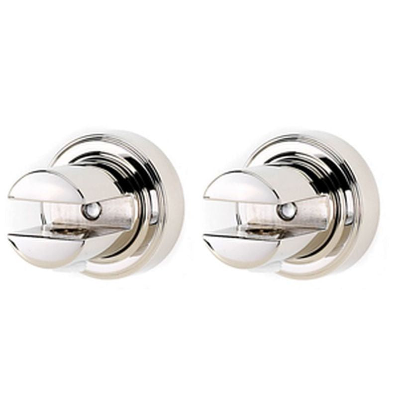 Infinity Shelf Brackets in Polished Nickel