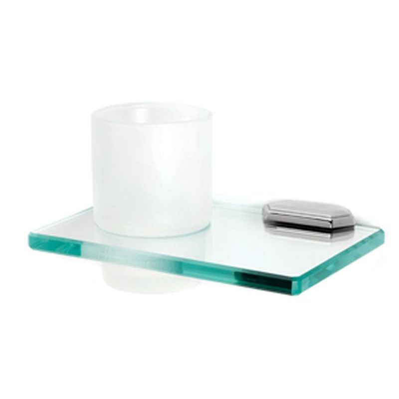 Nicole Tumbler Holder w/Tumbler in Polished Chrome