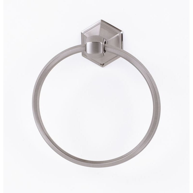 Nicole 7" Towel Ring in Satin Nickel