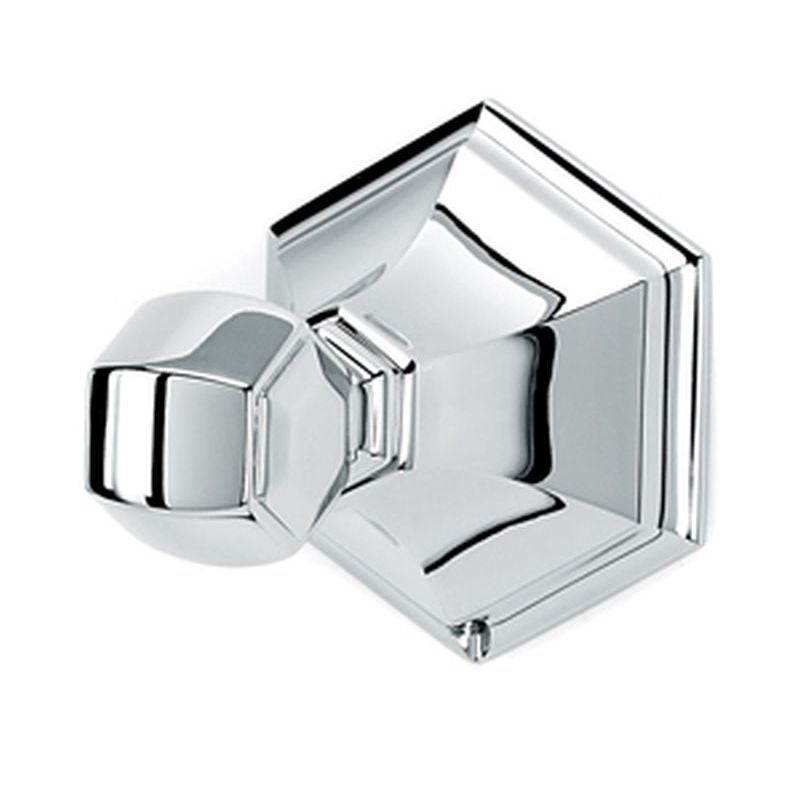 Nicole Single Robe Hook in Polished Chrome