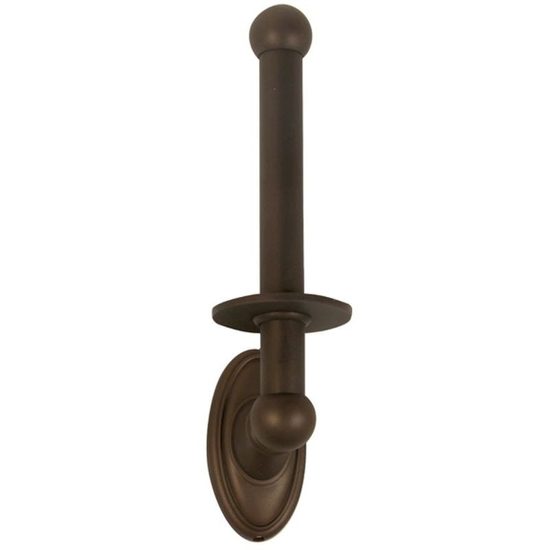 Classic Trad Reverse Toilet Paper Holder in Chocolate Bronze