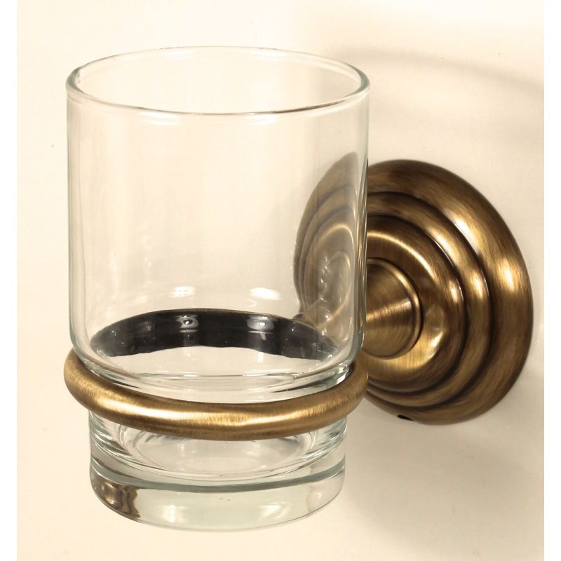 Embassy Tumbler Holder w/Tumbler in Antique English