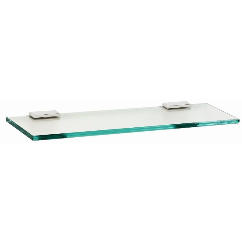 Arch 18" Glass Shelf w/Brackets in Polished Chrome