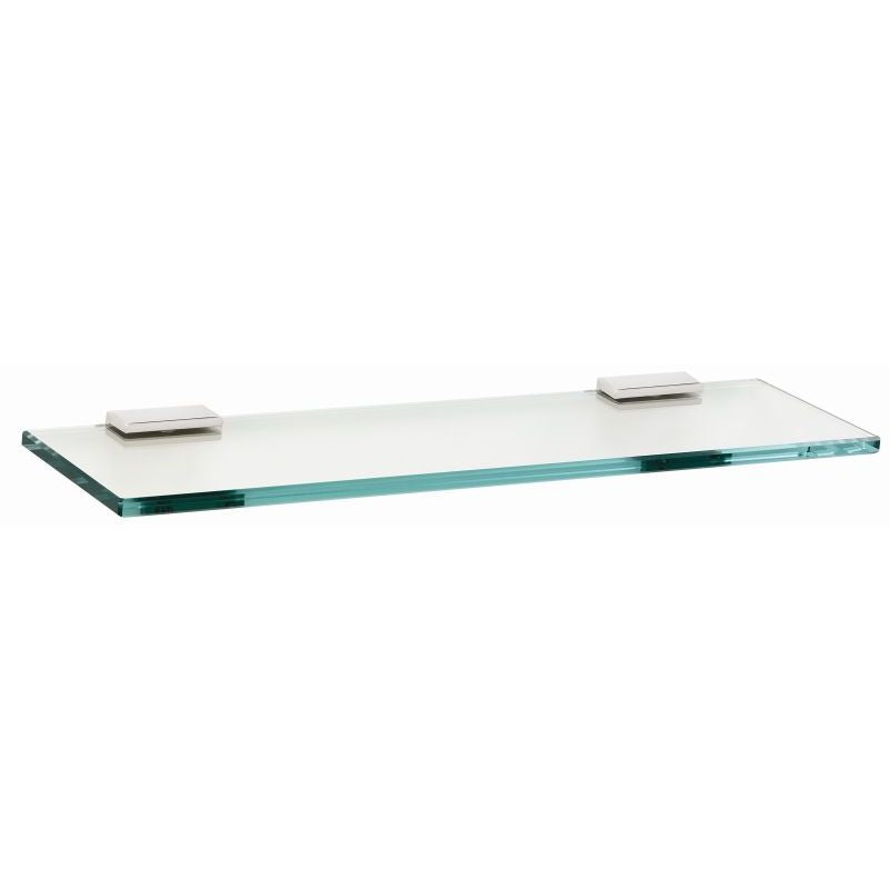 Arch 24" Glass Shelf w/Brackets in Polished Chrome