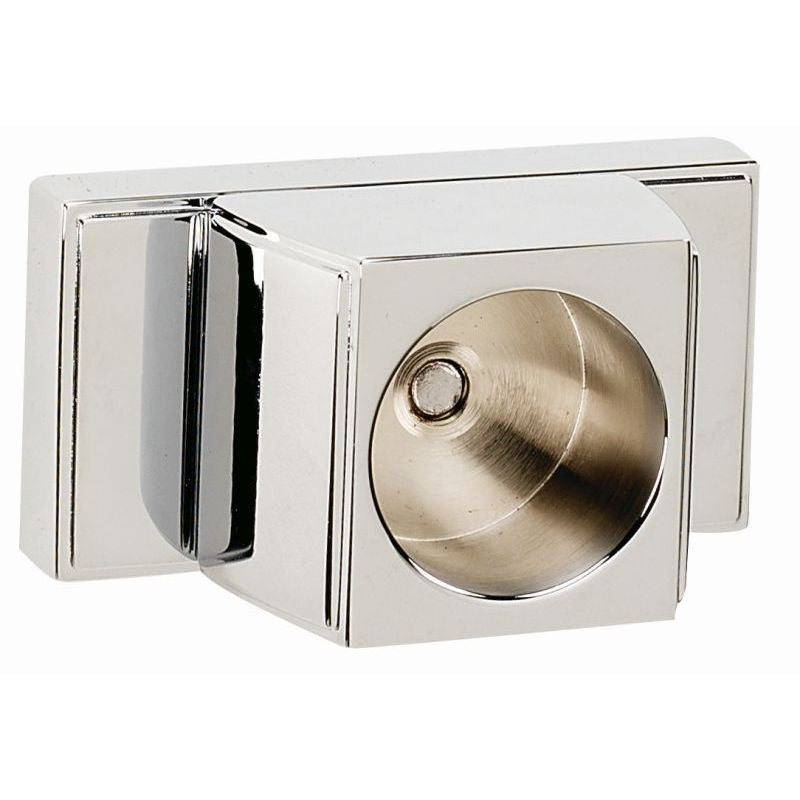 Arch Shower Rod Brackets in Polished Chrome