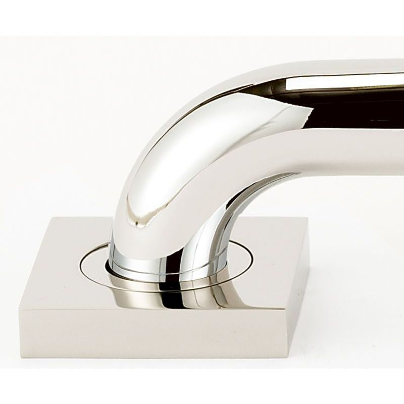 ADA Grab Bar Brackets in Polished Nickel