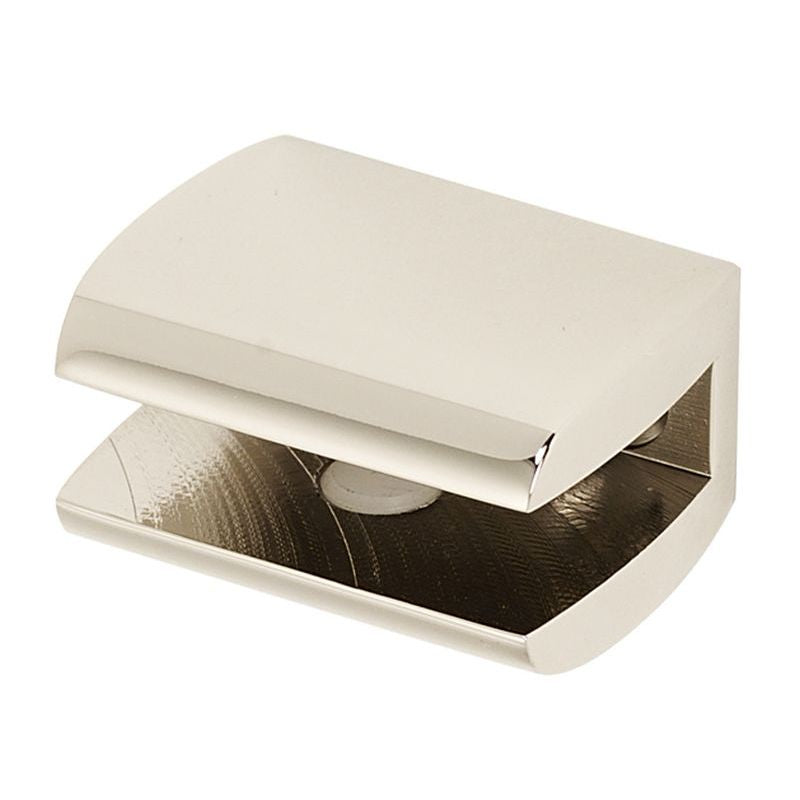 Manhattan Shelf Brackets in Polished Nickel