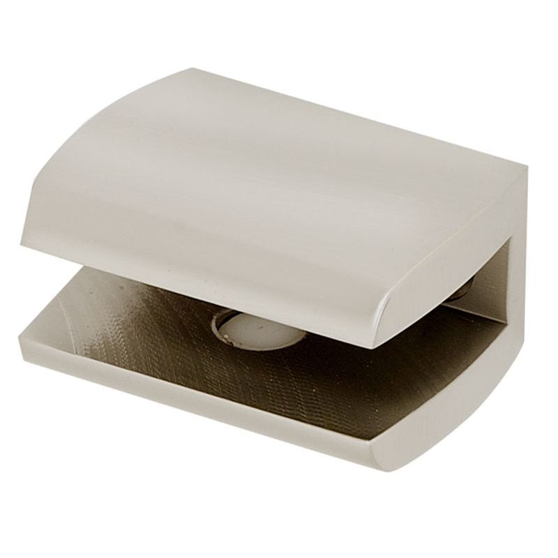 Manhattan Shelf Brackets in Satin Nickel