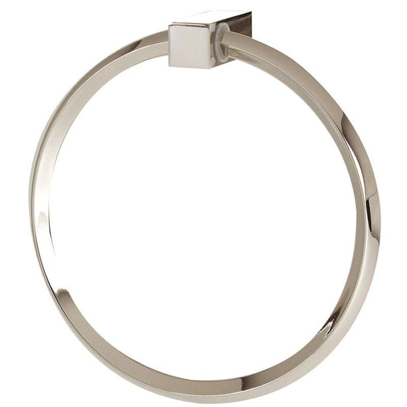 Spa 2 6" Towel Ring in Polished Nickel
