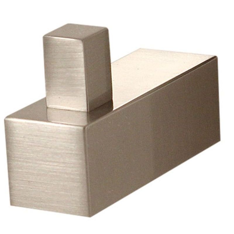 Spa 2 Single Robe Hook in Satin Nickel