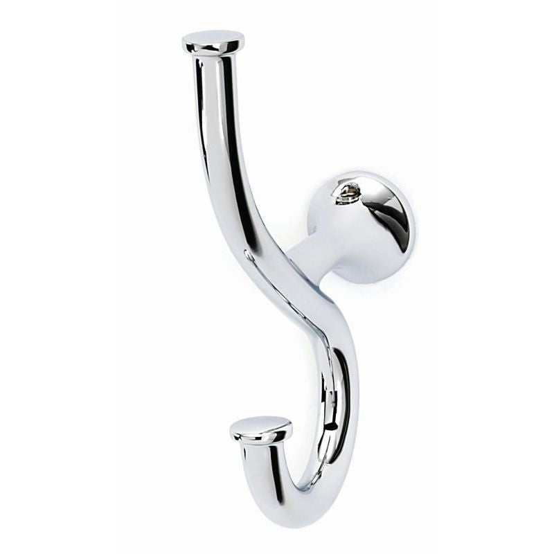 Spa 1 4" Robe Hook in Polished Nickel