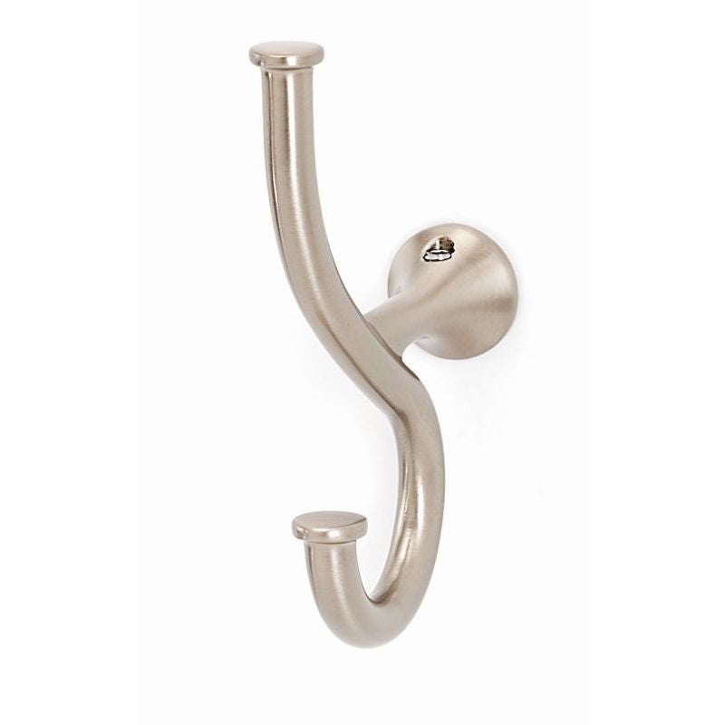 Spa 1 4" Robe Hook in Satin Nickel