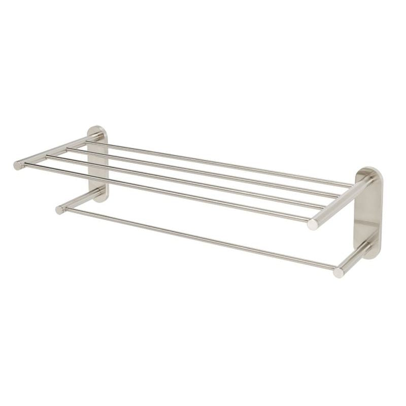 Contemporary I 24" Towel Rack in Satin Nickel