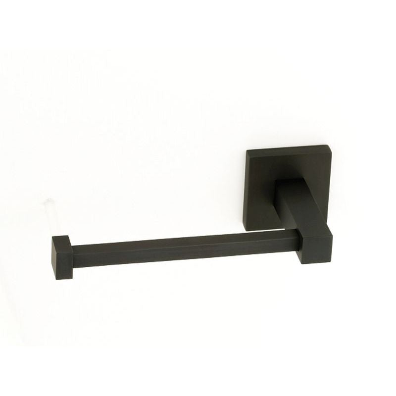 Contemporary II Single Toilet Paper Holder in Bronze