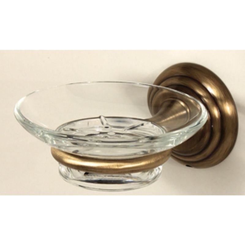 Embassy Soap Dish w/Holder in Antique English