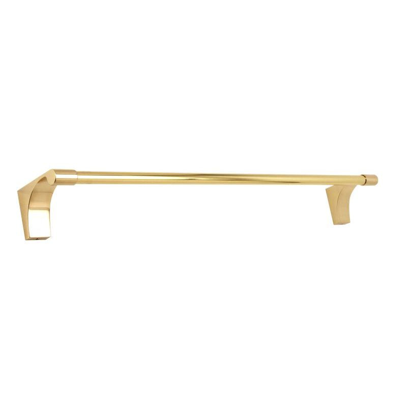 Luna 18" Towel Bar in Polished Brass