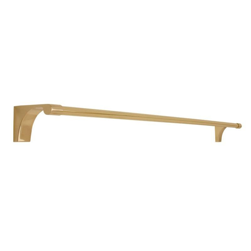 Luna 30" Towel Bar in Polished Brass
