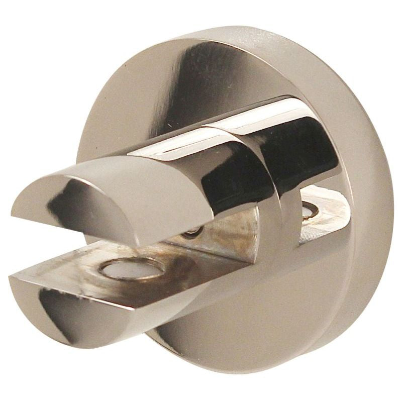 Contemporary I Shelf Brackets in Polished Nickel