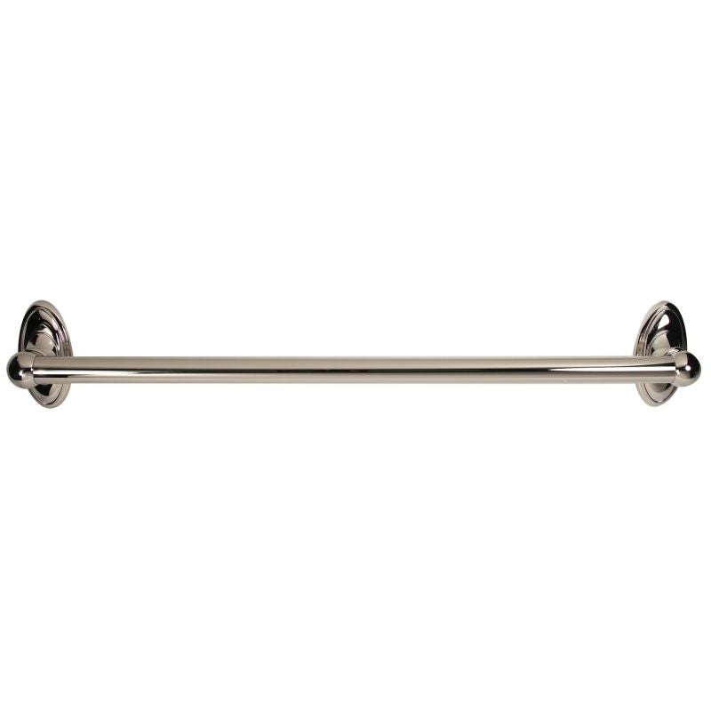 Traditional 24x1 Grab Bar in Polished Nickel