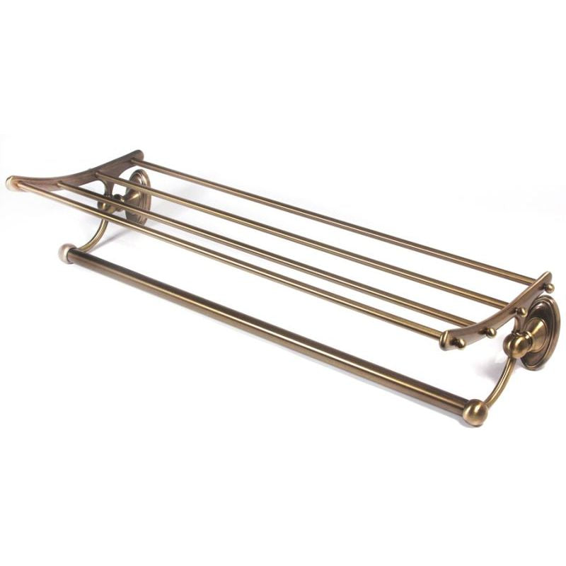 Classic Traditional 24" Double Towel Rack in Antique English