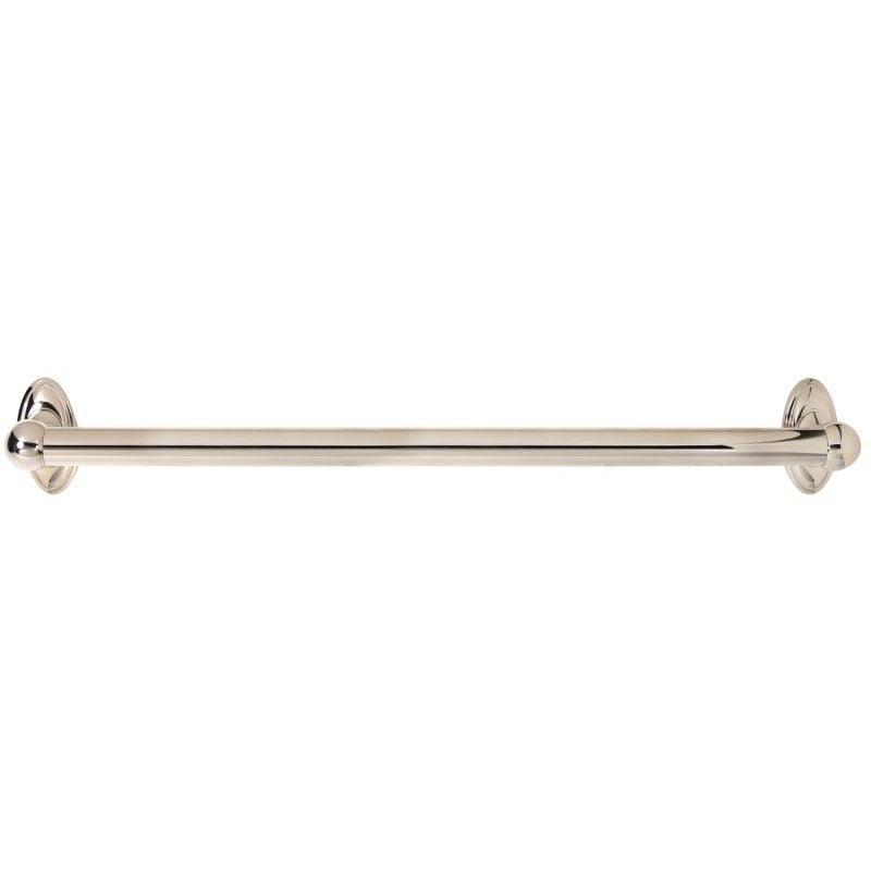 Traditional 24x1-1/4 Grab Bar in Polished Nickel