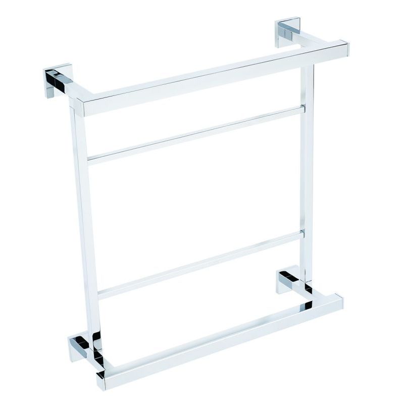 Contemporary II Hospitality Towel Rack in Polished Chrome