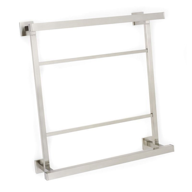 Contemporary II Hospitality Towel Rack in Satin Nickel