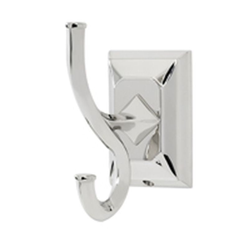 Geometric 4" Robe Hook in Polished Chrome