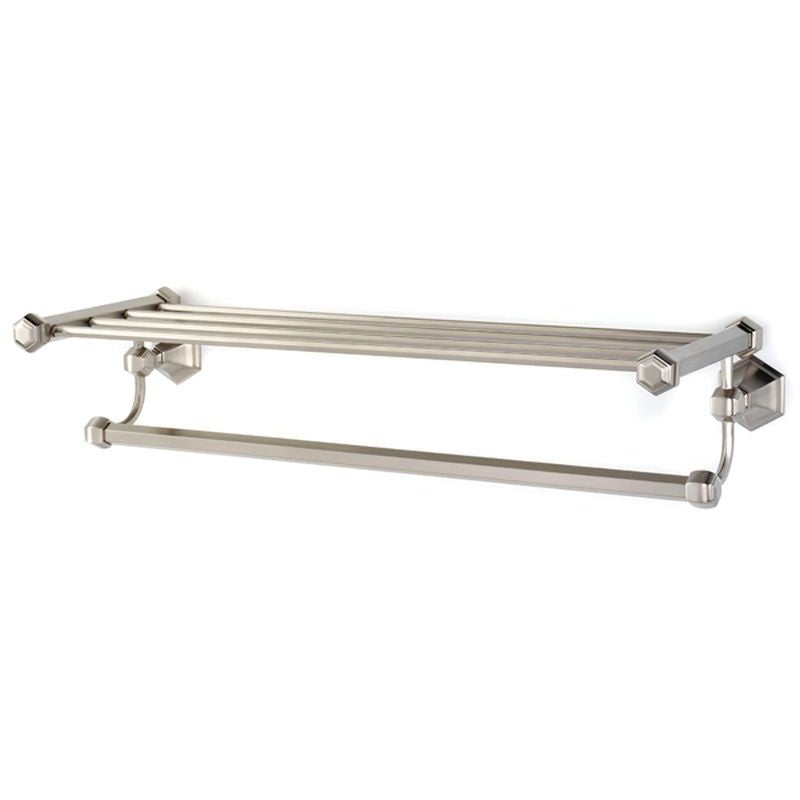 Nicole 24" Towel Rack in Satin Nickel