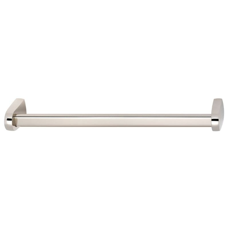 Euro 18" Towel Bar in Polished Nickel