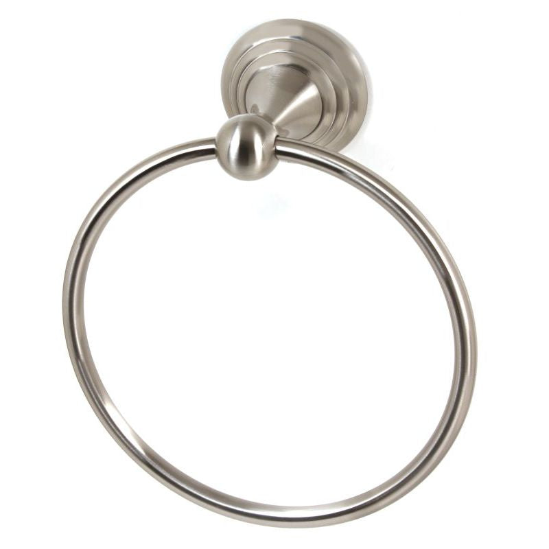 Embassy 7" Towel Ring in Satin Nickel