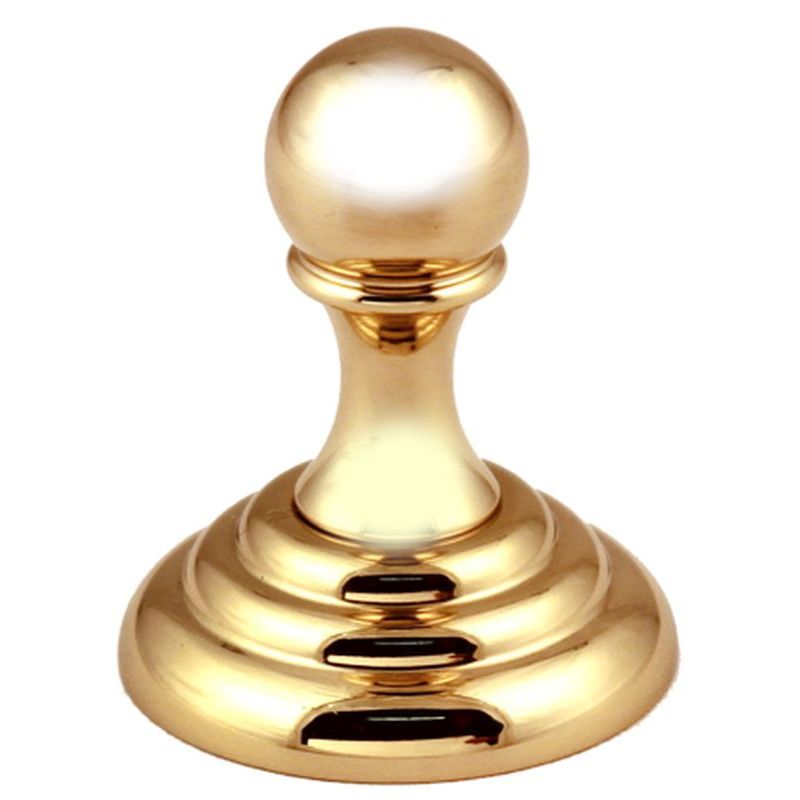 Embassy 1-1/4" Robe Hook in Polished Brass