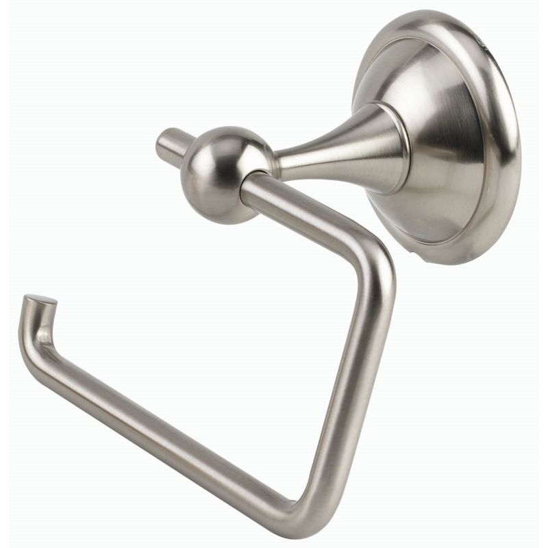 Yale Open Toilet Paper Holder in Satin Nickel