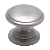 Andante 1-3/16" Knob in Brushed Nickel