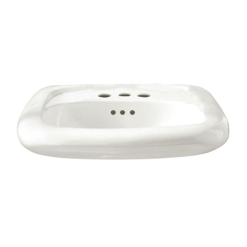 Murro 21-1/4x20-1/2" Wall-Hung Lav Sink in White 4"CC