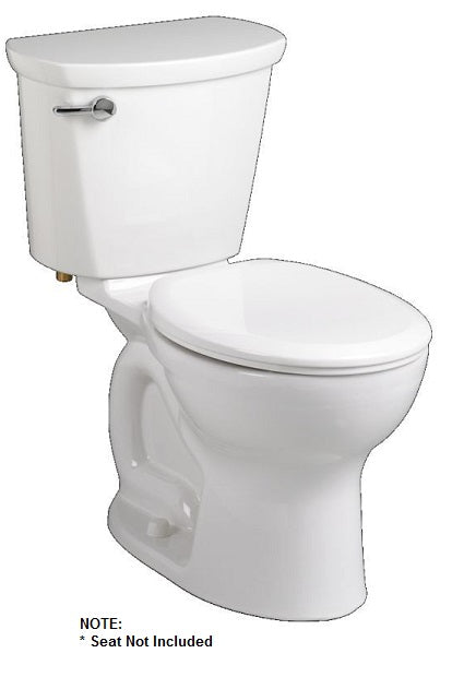 Cadet PRO 2-pc Round Front Toilet w/Wave Flush Kit White