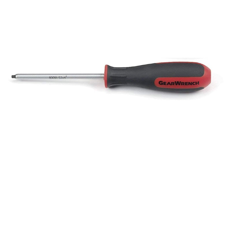 SQUARE DUAL MATERAL SCREW DRIVER #2 X 4" 80091