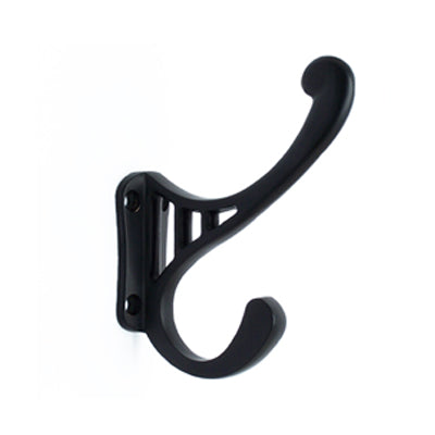 Prelude Coat Hook in Satin Black