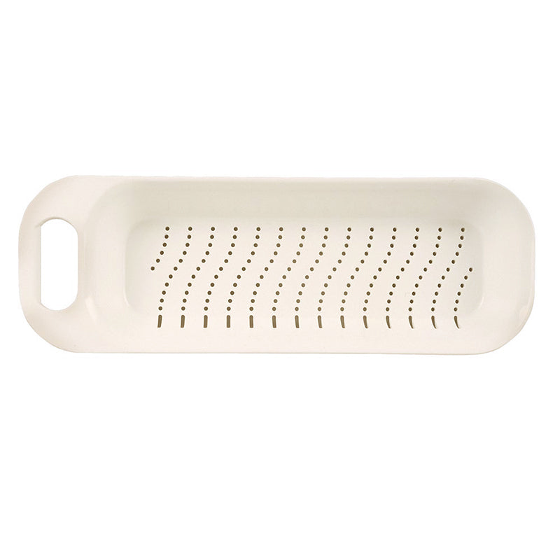 Colander 10-5/8x3-5/8x1-1/2" for Cutting Board in Bone