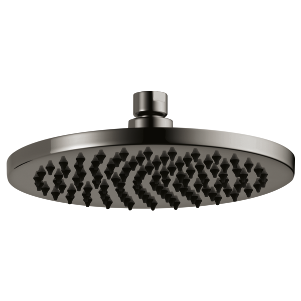 Essential 8" 1-Function Showerhead in Black Onyx, 2.5 gpm