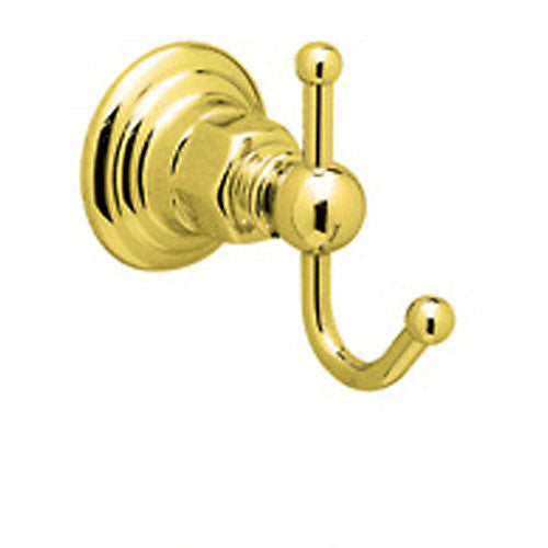 Country Single Robe Hook in Inca Brass