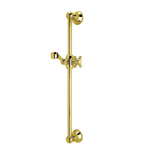 Slide Bar W/Handshower Bracket In Italian Brass